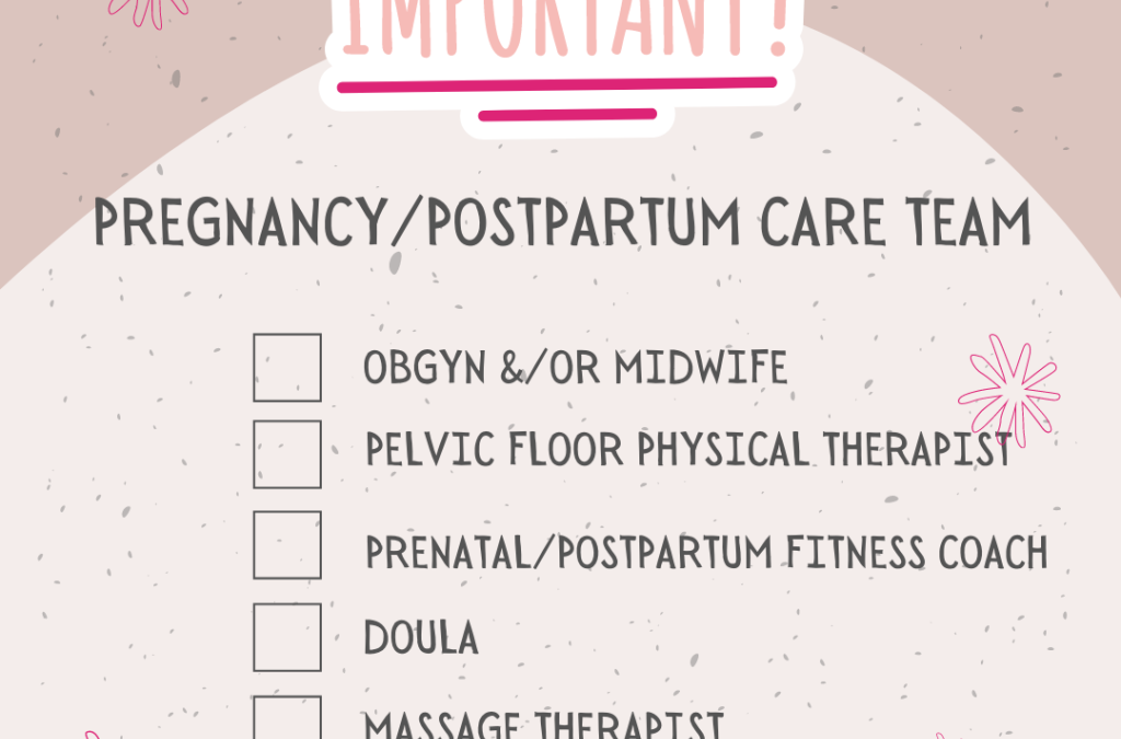 Building a Birth Team for Pregnancy and Postpartum