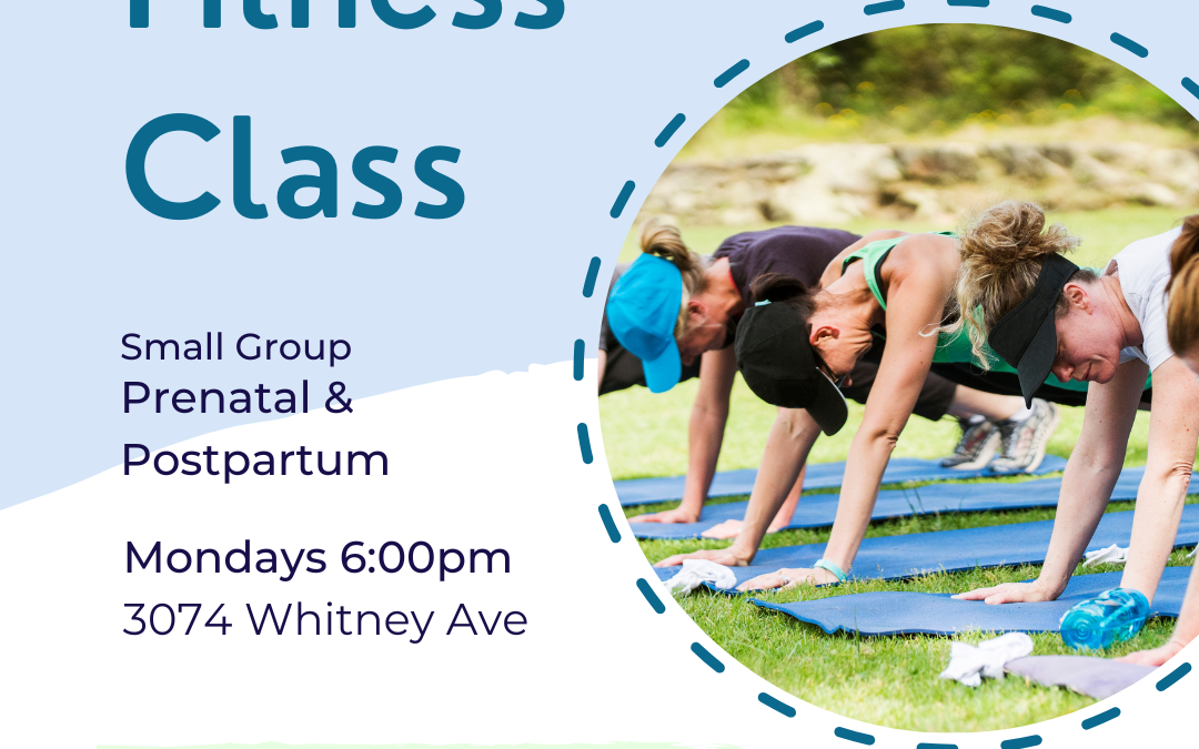 Announcement! Prenatal-Postpartum Fitness Classes Are Moving to a New Time
